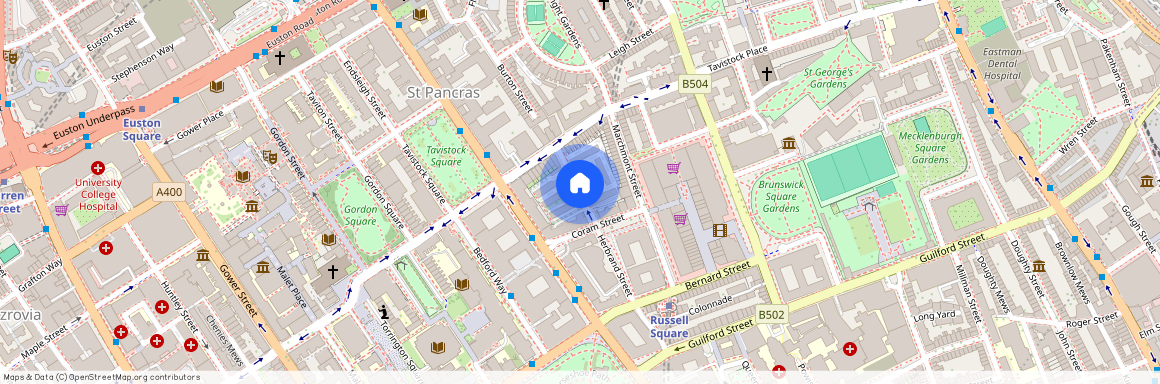 Dickens House, Herbrand Street, London, WC1N