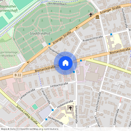 Bismarckstraße 45, 95444, Bayreuth