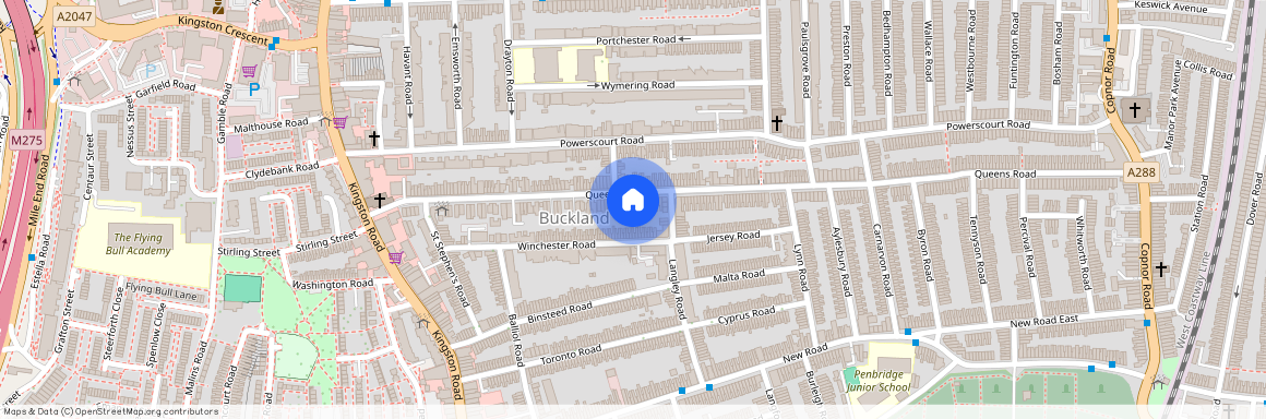 Jaz Terrace, 86A Queens Road, PO2 7NB