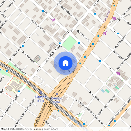 Rua Florida, 76 - Estação Campo Belo do Metrô - Brooklin, São Paulo, São Paulo, 04565000