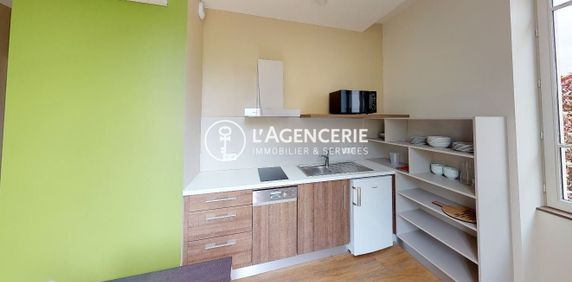 Appartement T2 meublé centre-ville - Photo 2