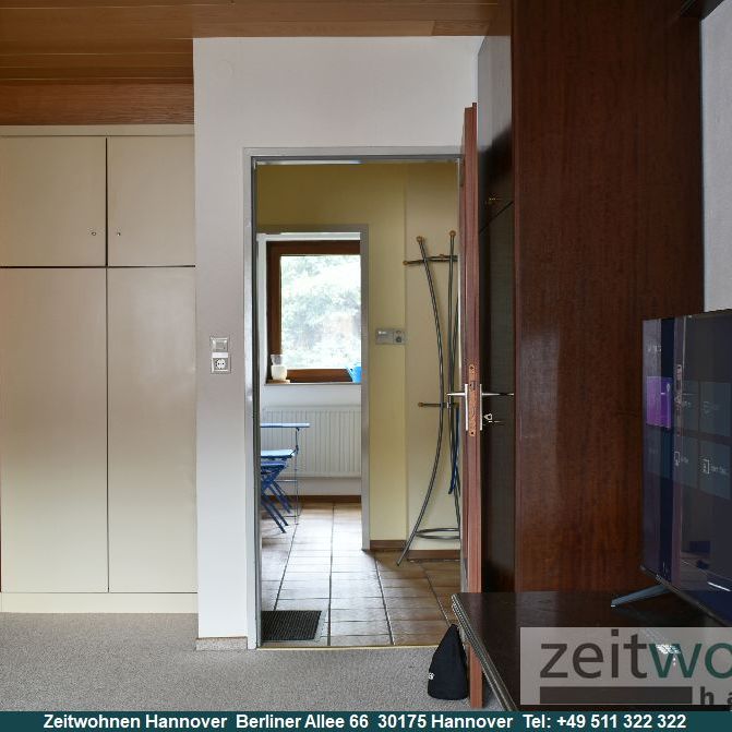 Herrenhausen-Leinhausen, 1 Zimmer Wohnung, Balkon, Internet, Waschmaschine - Photo 1