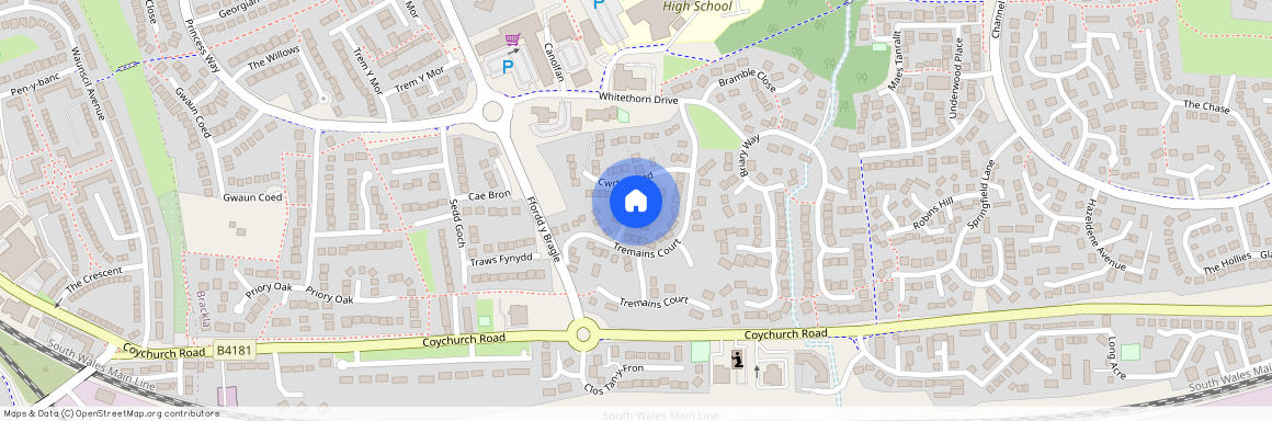 Tremains Court, Brackla, Bridgend