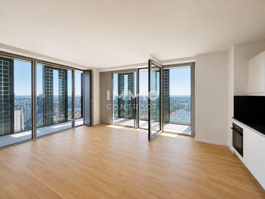 45. Etage inkl. 38qm Loggia - Dem Himmel so nahe: 3 Zimmer Eckwohnung - Photo 1