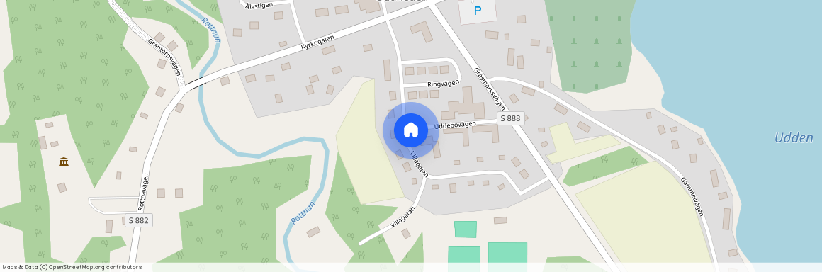 Villagatan, Gräsmark