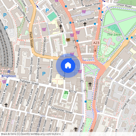 18B, the blockhouse, Pelham Street, BN1