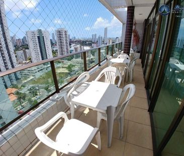 Apartamento para aluguel, 1 quarto, 1 suíte, 1 vaga, Madalena - Rec... - Foto 6