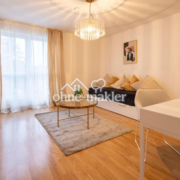 Einziehen & wohlfühlen: Möblierte 1-Zimmer-Wohnung mit Balkon und separater Küche - Photo 1