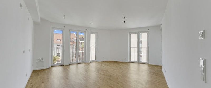 Erstbezug in Citynaher Wohnlage - 2 Zimmer Wohnung mit Balkon und großen Wohnzimmer - Foto 1