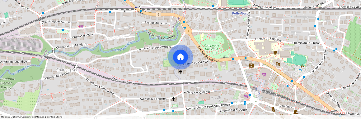 1009, Pully, Chemin du Val-d'Or, 10