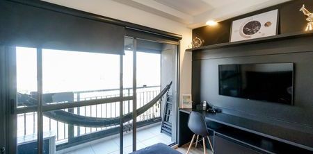Studio para alugar com 24m², 1 quarto e sem vaga - Foto 2
