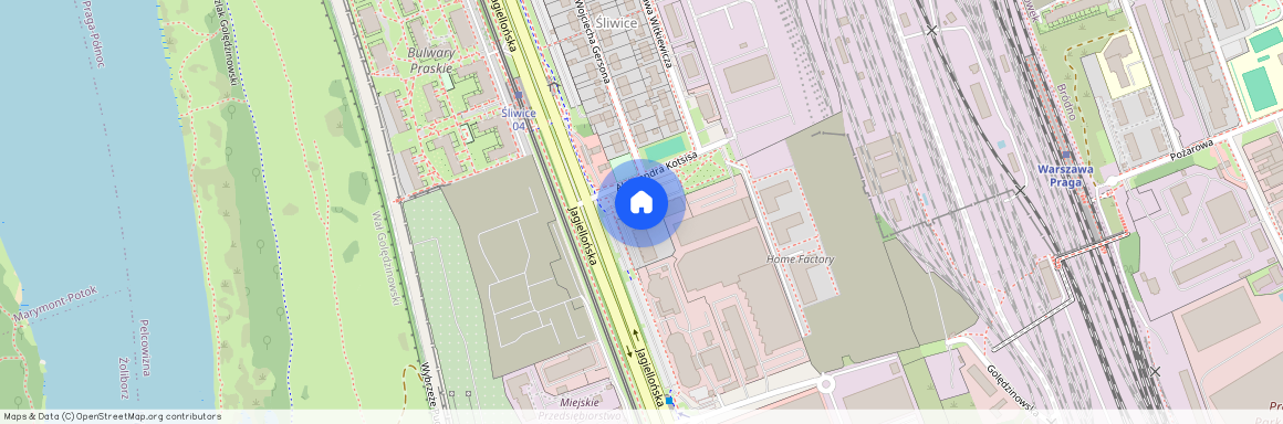 ul. Aleksandra Kotsisa, Pelcowizna, Praga-Północ, Warszawa, mazowieckie