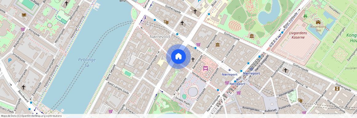 Nørre Farimagsgade 64, 4, TH., 1364 København K