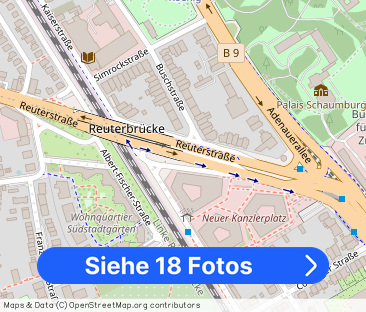 Altbau- Wohnung mit Balkon, Toplage in Bonn, Rheinnähe - Foto 1