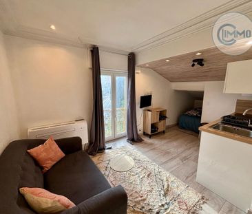 Exclusivité – Studio meublé mansardé avec vue dégagée, Bas Cimiez - Photo 6