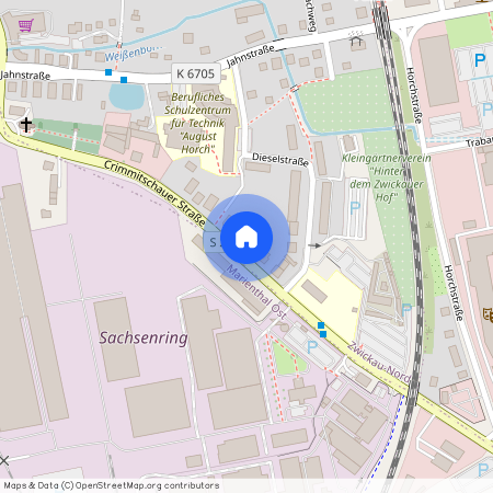 Crimmitschauer Straße 66, 08058 Zwickau