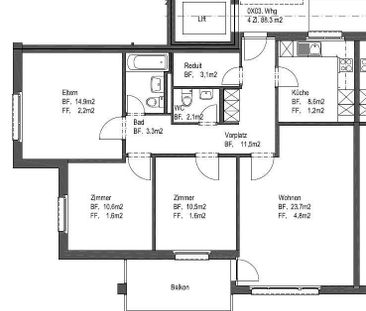 MIETEN OHNE KAUTION - Mitten im beliebten Balsbergquartier wohnen - Foto 6