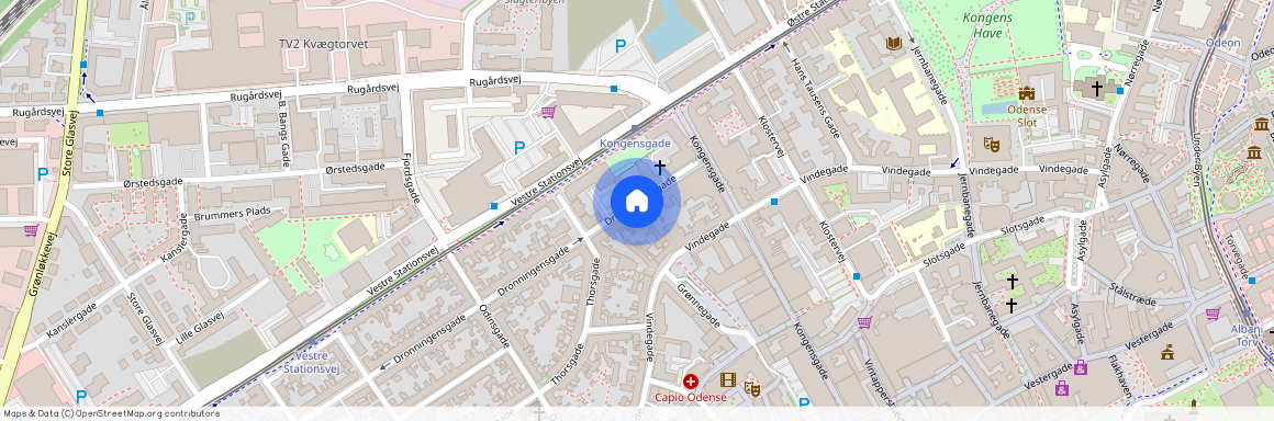 Dronningensgade 4A st., 5000 Odense C