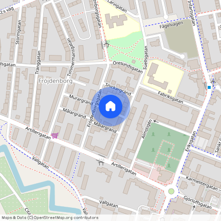 Murargränden, Landskrona