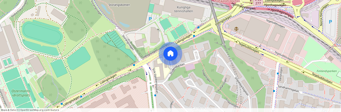 Studentbacken, Stockholm