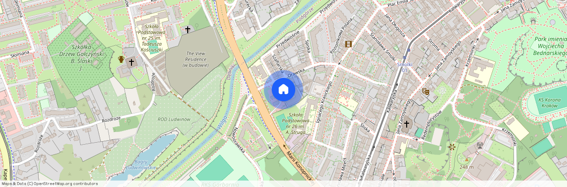 ul. Orawska, Stare Podgórze, Podgórze, Kraków, małopolskie