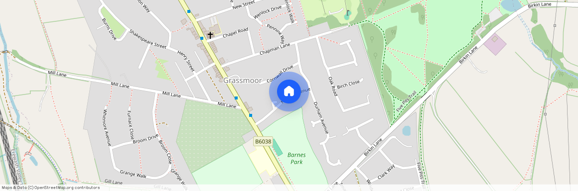 Norfolk Avenue, Grassmoor, Chesterfield, Derbyshire, S42