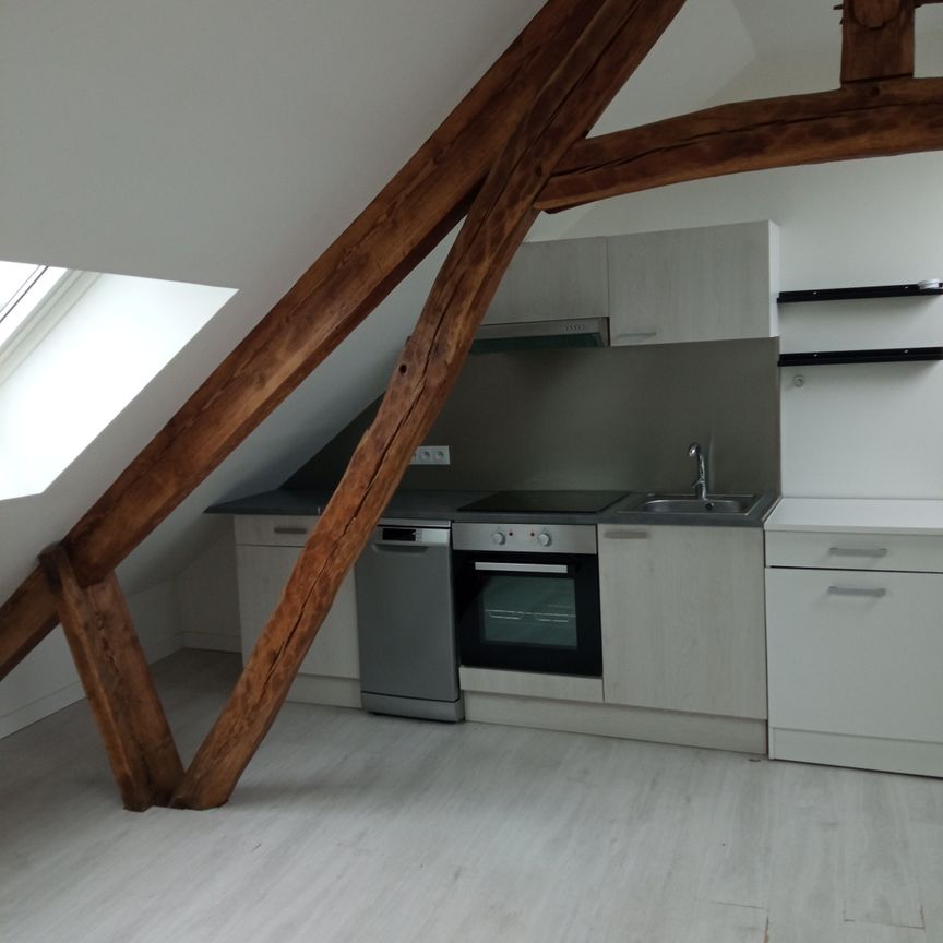 Appartement dans centre ville de Chambly, comprenant une entrée, un séjour avec un coin cuisine - Photo 1