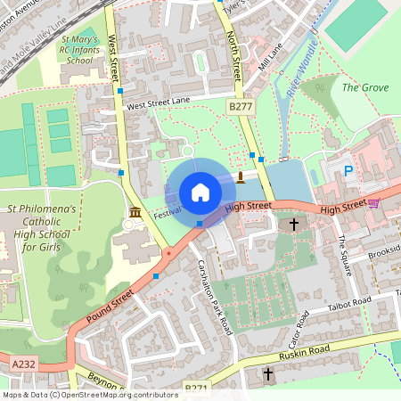 Colston Avenue, Carshalton, London Borough of Sutton, SM5