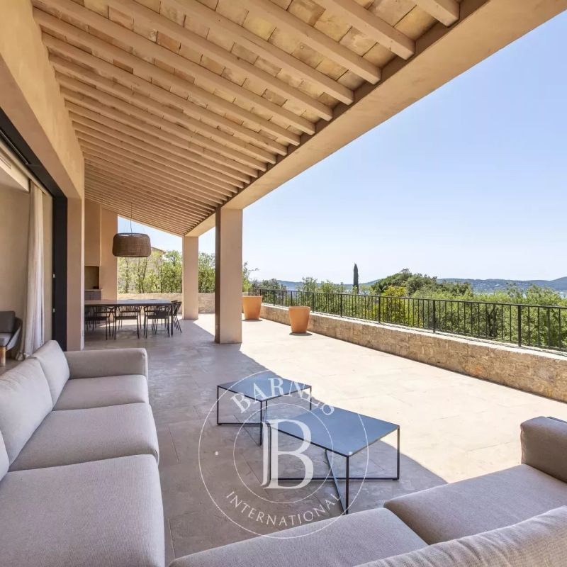 LOCATION SAISONNIÈRE - GOLFE DE SAINT-TROPEZ/GRIMAUD - DOMAINE DE 4 VILLAS - VUE MER PANORAMIQUE - Photo 1