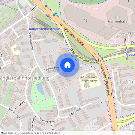 Neptunweg, 90471 Nürnberg (Mittelfr) - Südoststadt