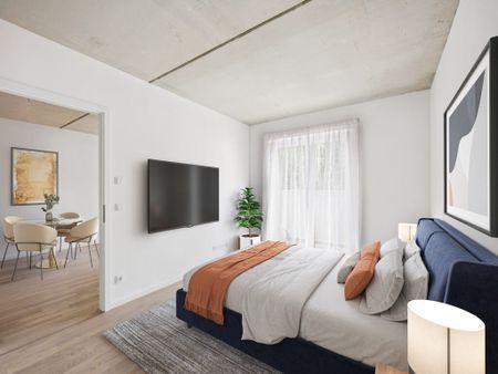 Dein Rückzugsort in der City - Moderne 3-Zimmer Wohnung mit Balkon - Photo 3