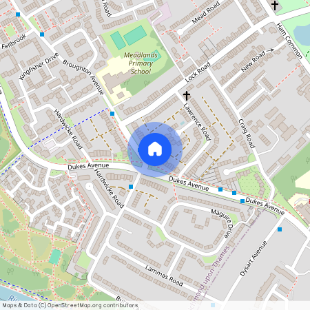 Broughton Avenue, Richmond, TW10