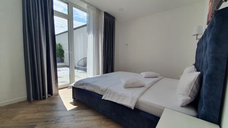 LUXURY RESIDENTIAL MOȚILOR: modern apartment with balcony for rent in Cluj-Napoca, at 5-minute walk from the University of Medicine and Pharmacy and 10-minute walk from the University of Veterinary Medicine, with living-room and bedroom - Fotografie 4