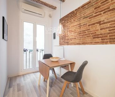 Encantador apartamento amueblado de 1 dormitorio en El Raval, Barce... - Photo 4