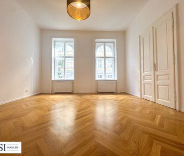 Rarität im Servitenviertel – Stilvolle 3-Zimmer-Altbauwohnung mit C... - Foto 3