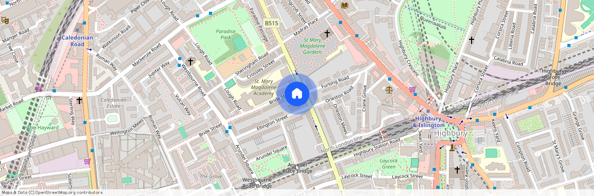 Bride Street, Islington, London, London N7