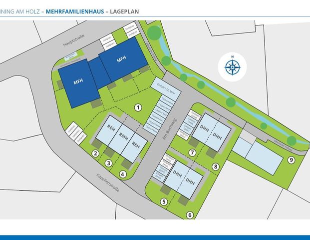 Wunderschöne Maisonette-Wohnung - Neubau, 3 Zimmer mit 2 Balkonen - Photo 1