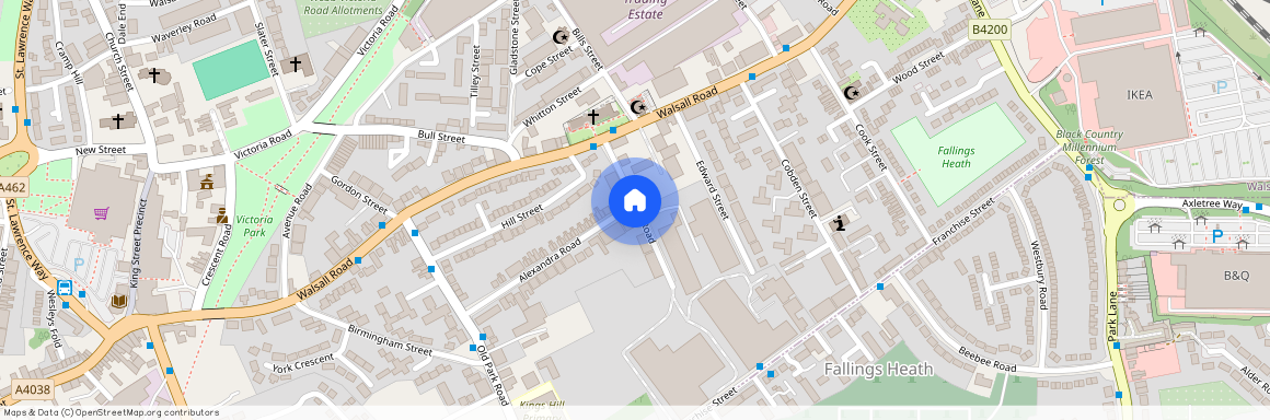 All Saints Road, WEDNESBURY