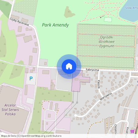 ul. Fabryczna, Łagiewniki, Bytom, śląskie