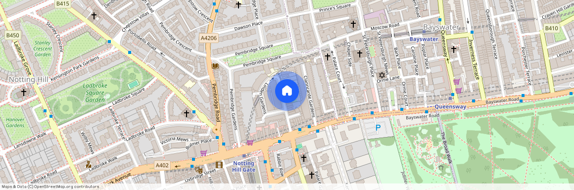 Linden Gardens Notting Hill W2, London, W2
