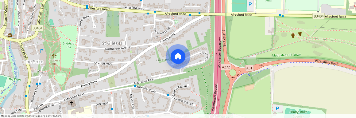 Chalk Ridge, Winchester, SO23