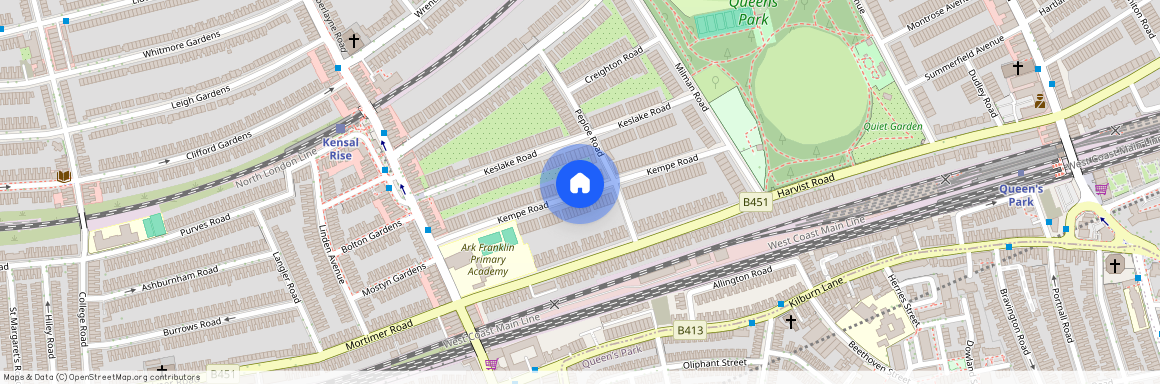 Kempe Road, Queens Park NW6, London