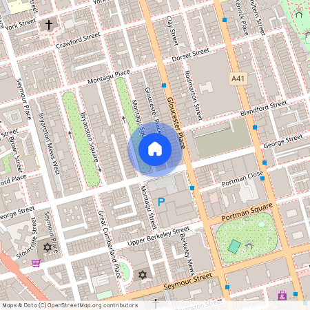 Montagu Square, Marylebone, London, W1H