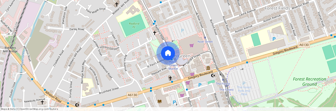 Radford Road, Hyson Green, NG7