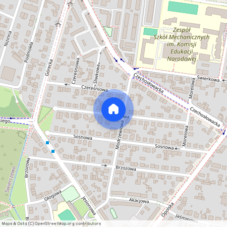 ul. Jodłowa, Dębiec, Wilda, Poznań, wielkopolskie