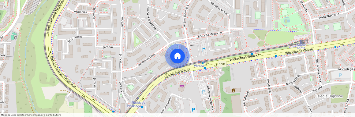 ul. Stanisława Flisa, Jaroty, Olsztyn, warmińsko-mazurskie