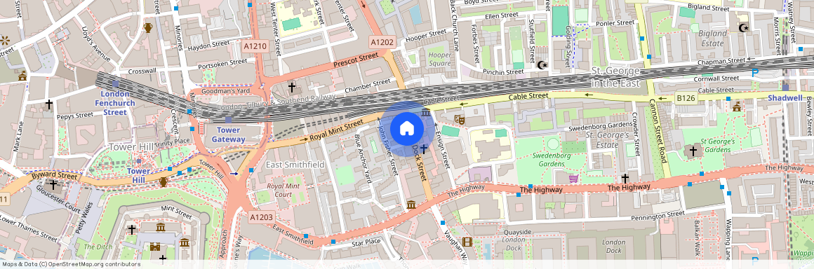 Dock Street, Tower Hill E1