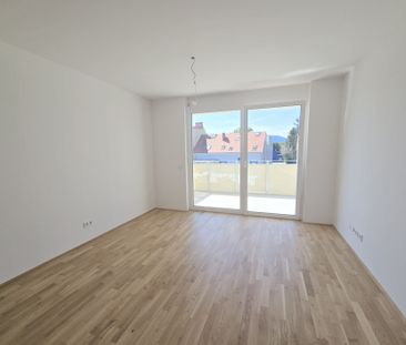 Erstbezug ab 01.10.2025: geförderte 2 Zimmer Wohnung mit großem Bal... - Photo 3