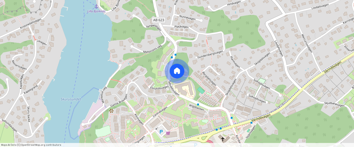 Talluddsvägen **, Björknäs