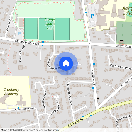 Hellyar-Brook Road, Alsager, Cheshire